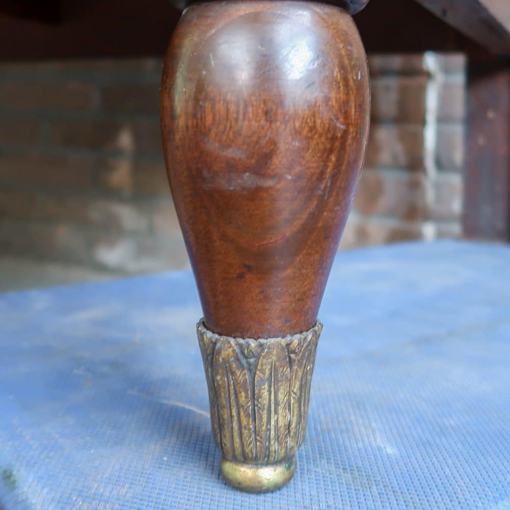 Vintage kledingkast met spiegel - demontabel - Afbeelding 15