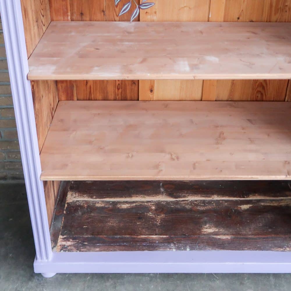 Brocante kast met kuif - Afbeelding 5