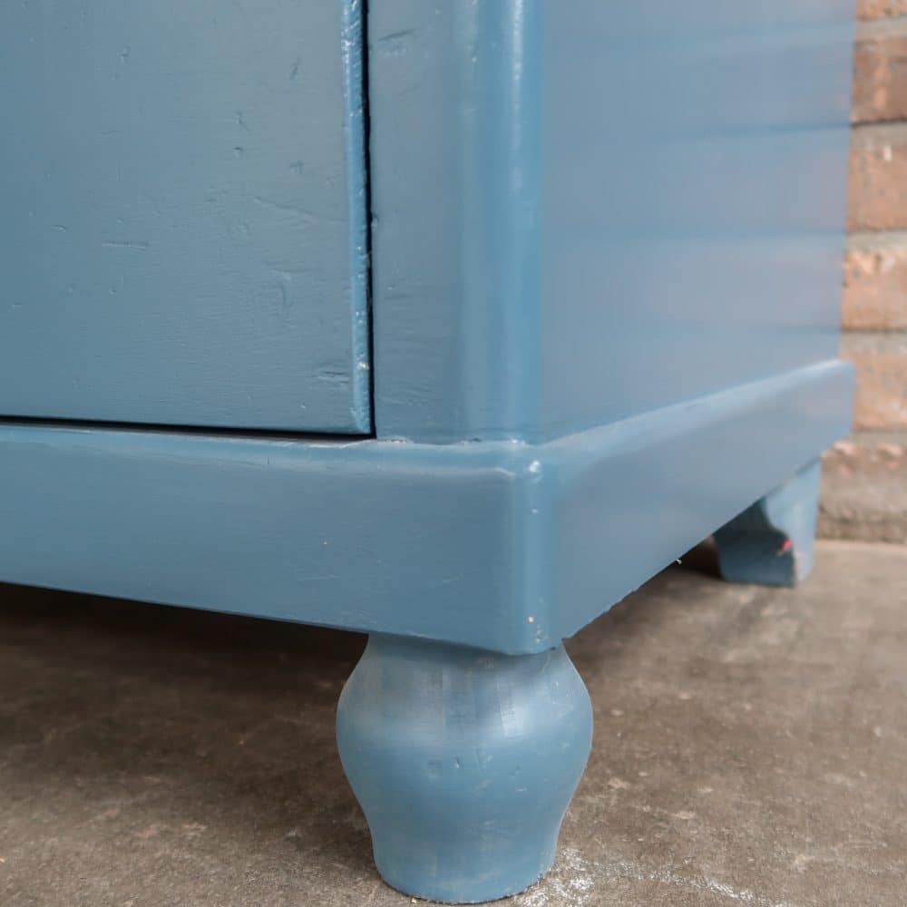 Blauwe vitrinekast - Afbeelding 8