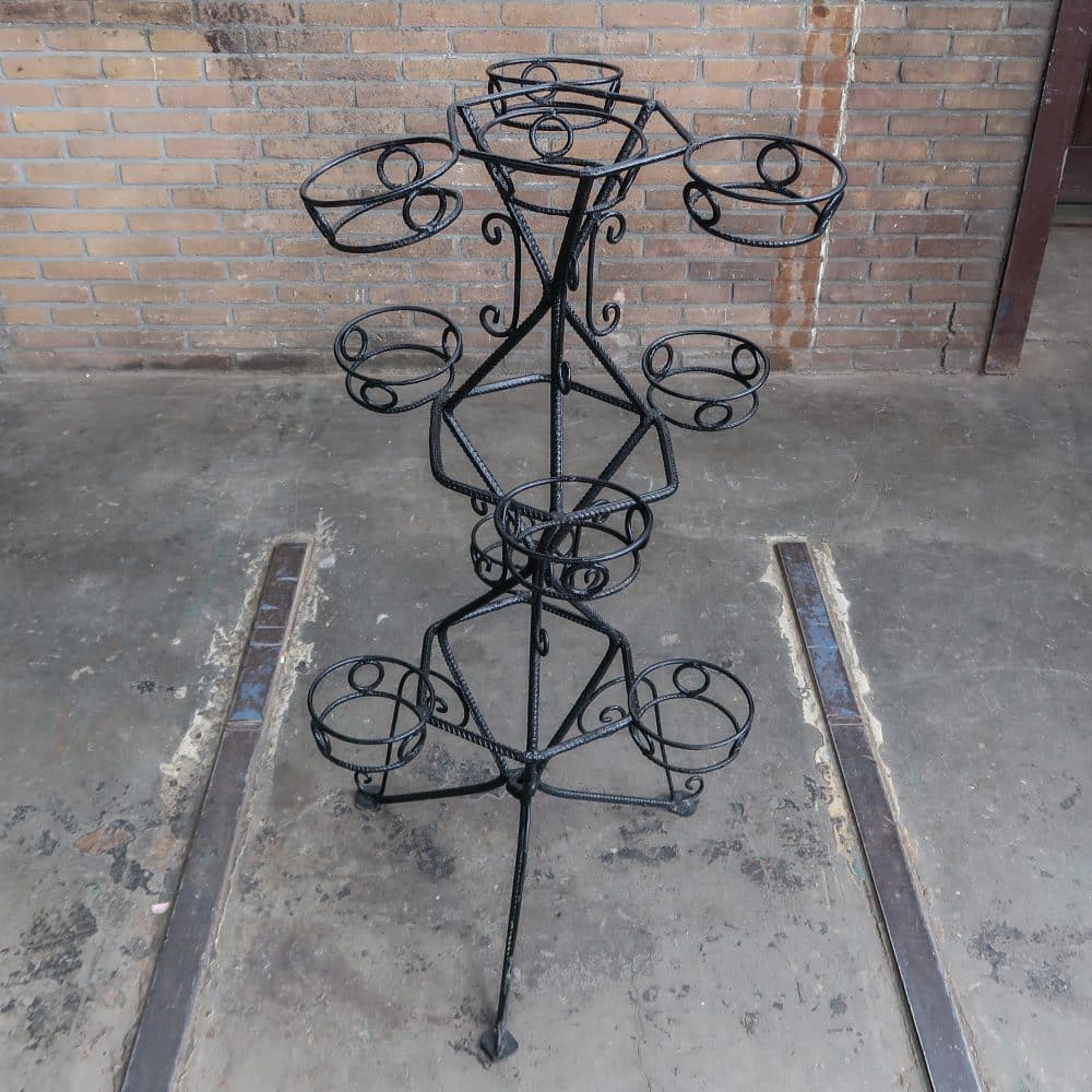 Metalen plantentafel - Afbeelding 3