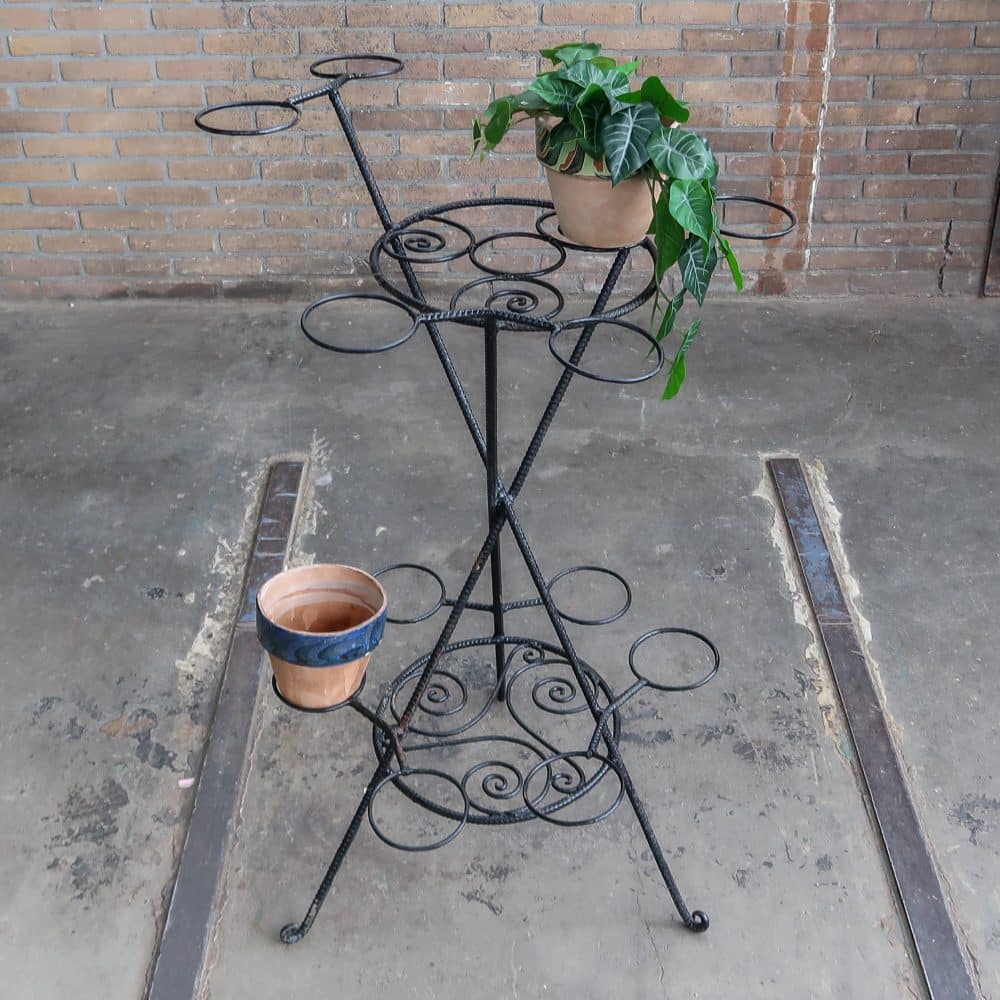 Metalen plantentafel - Afbeelding 2