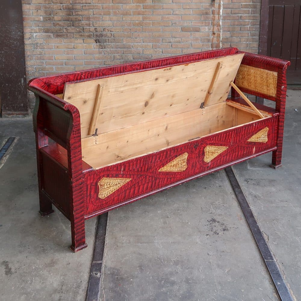 Brocante klepbank - Afbeelding 3