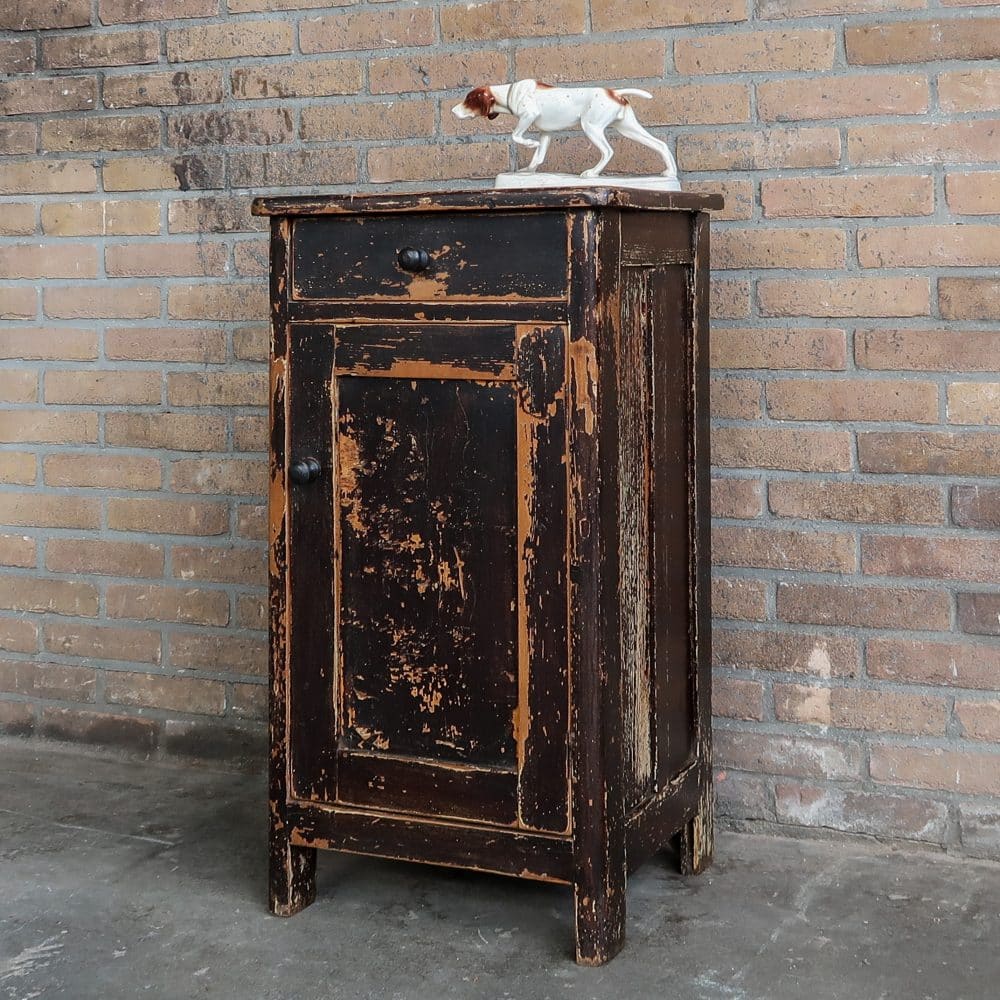 Brocante nachtkastje - Afbeelding 2