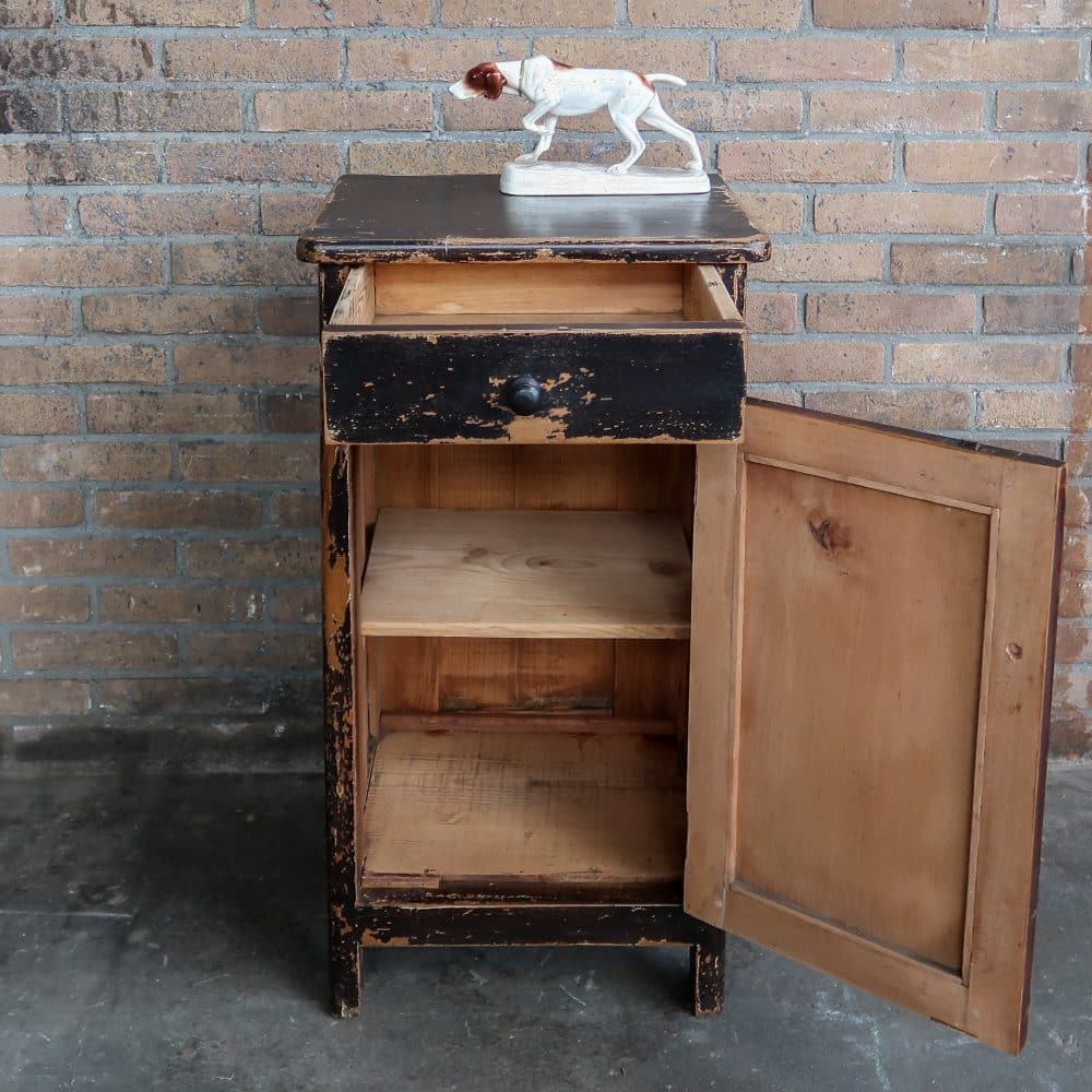 Brocante nachtkastje - Afbeelding 3
