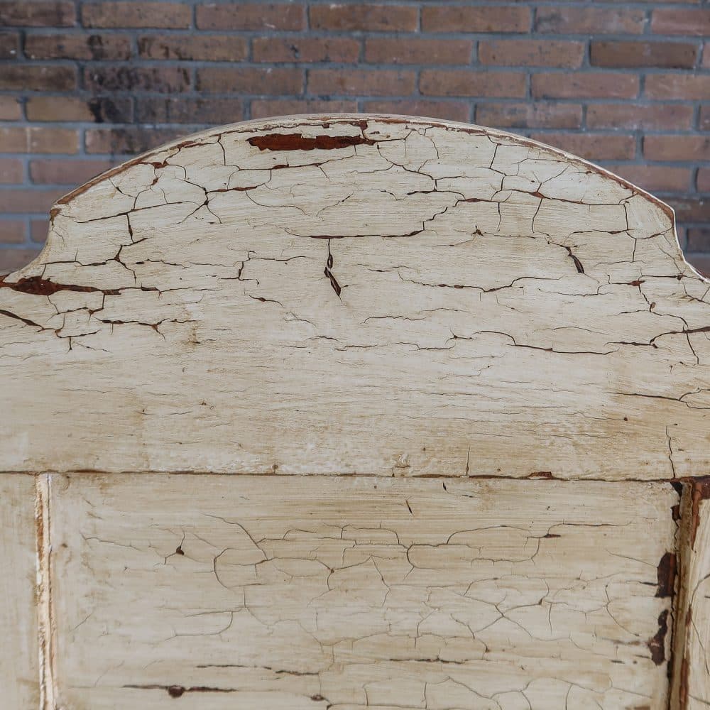Brocante houten bank - Afbeelding 3