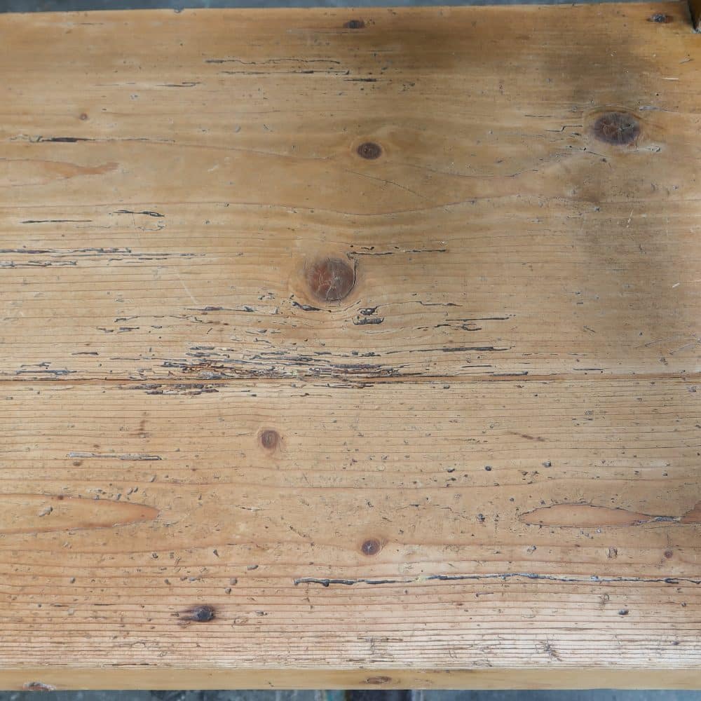 Brocante houten bank - Afbeelding 8