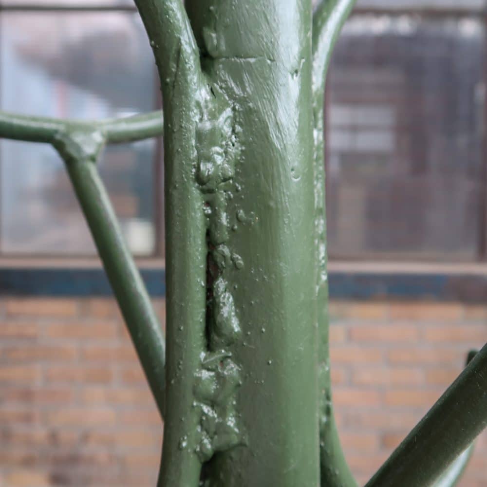Groene metalen kapstok - Afbeelding 4