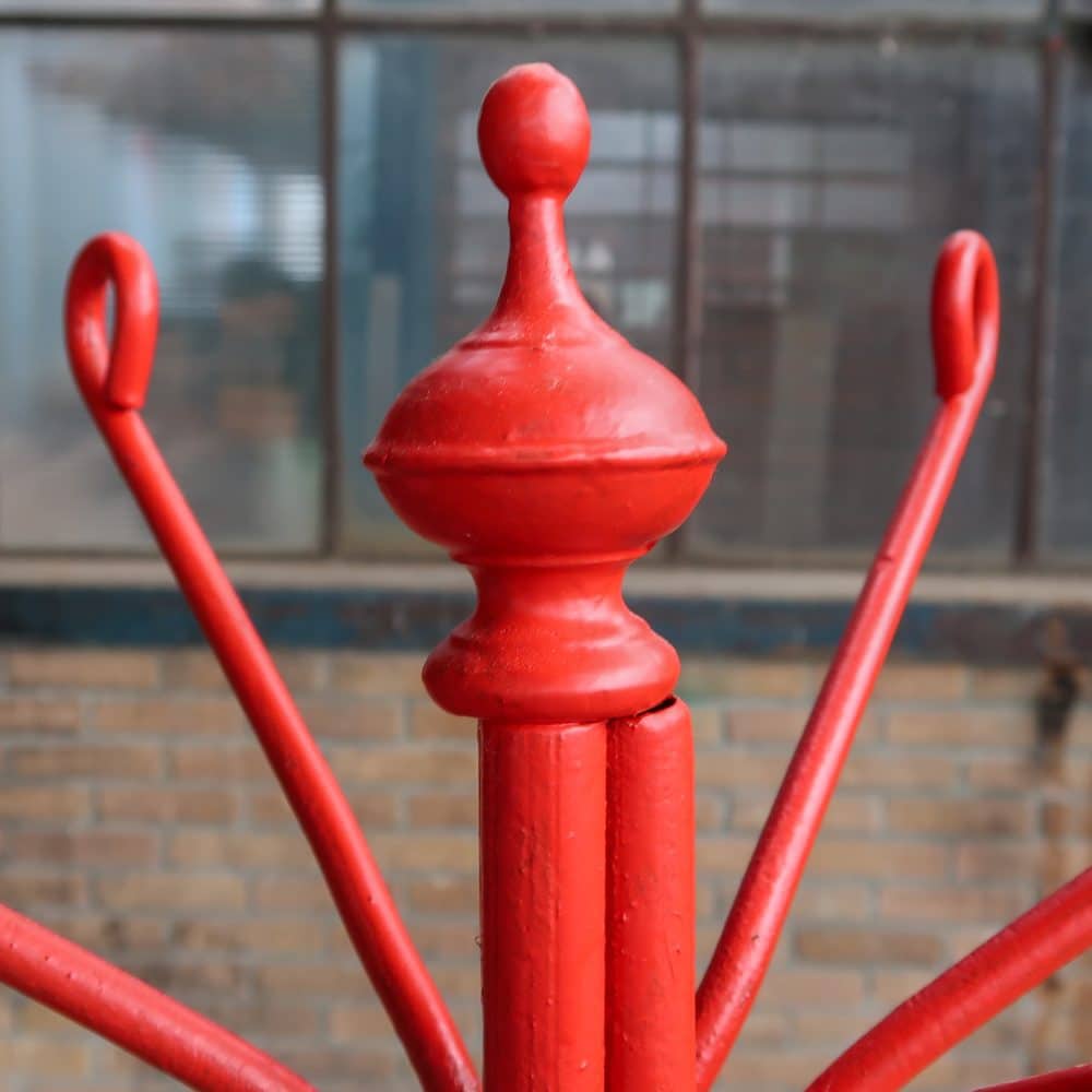 Rode metalen kapstok - Afbeelding 3