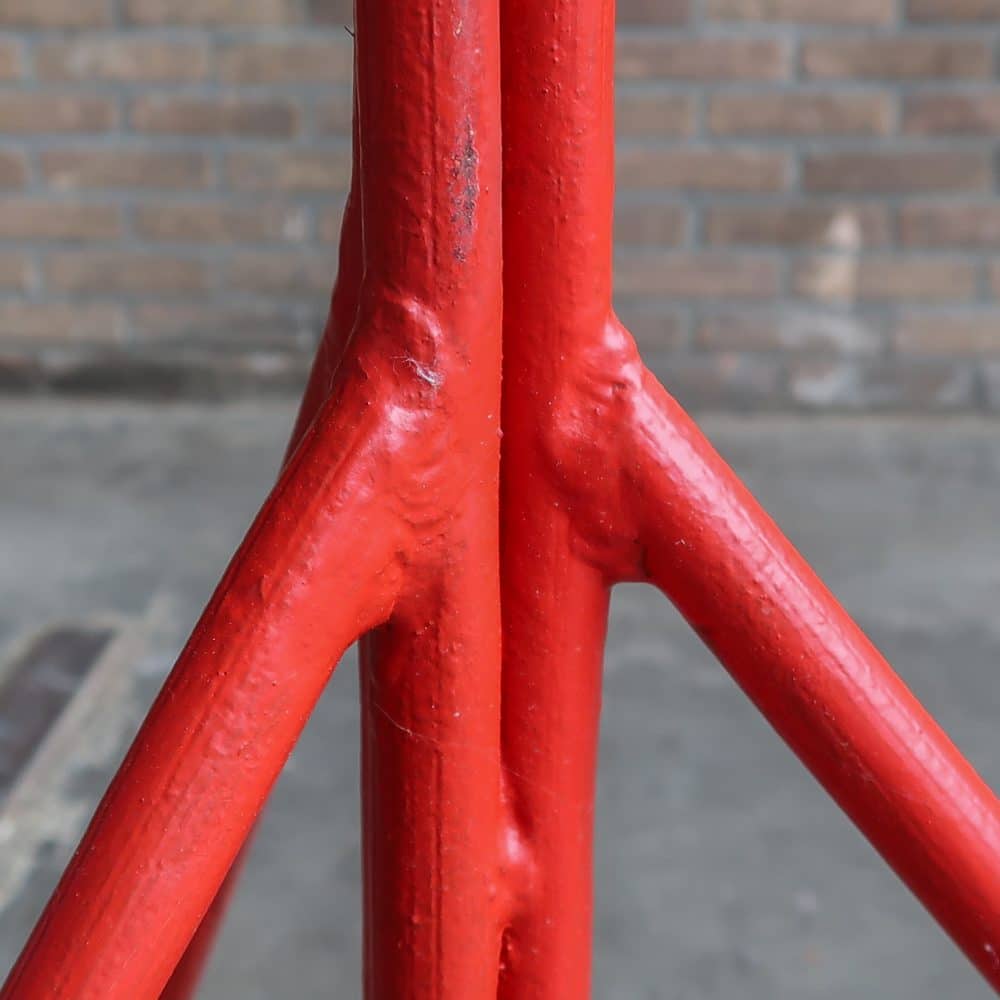 Rode metalen kapstok - Afbeelding 5