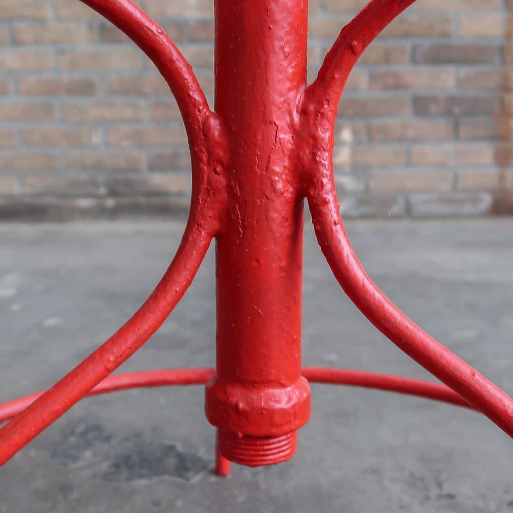 Rode metalen kapstok - Afbeelding 5