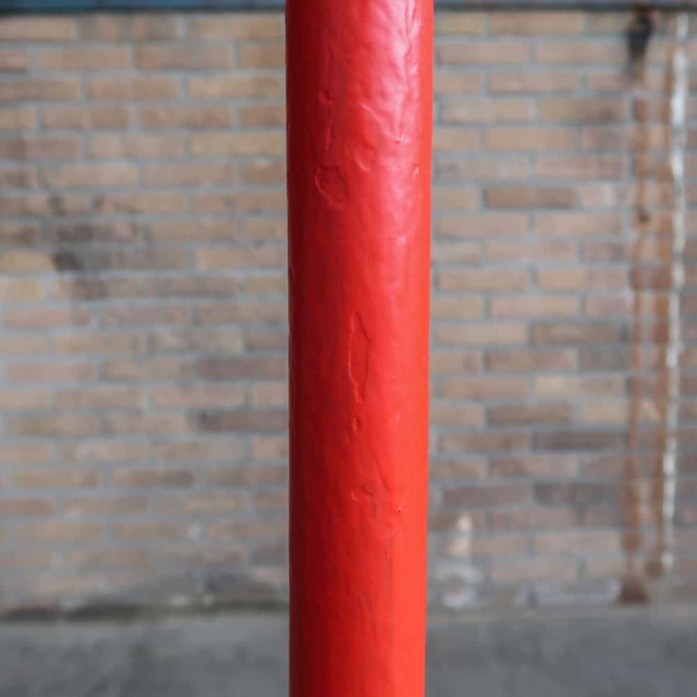 Rode metalen kapstok - Afbeelding 4