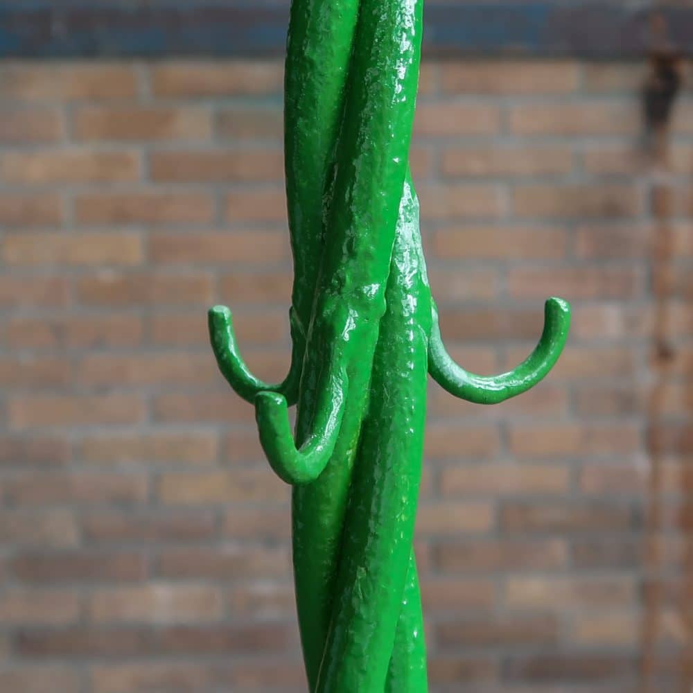 Groene metalen kapstok - Afbeelding 5