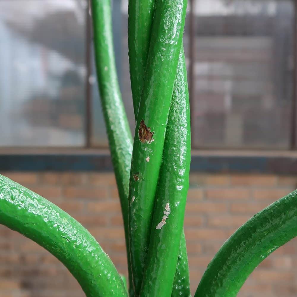 Groene metalen kapstok - Afbeelding 4
