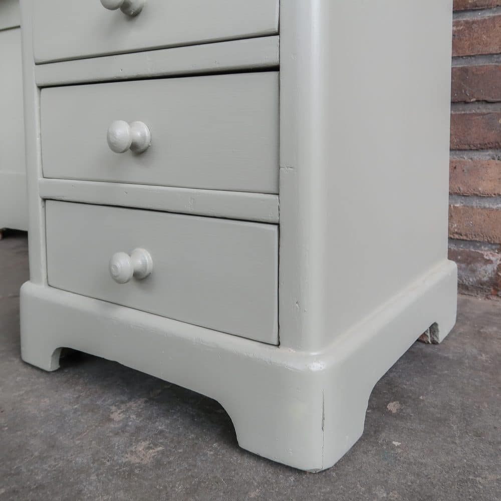 Kaptafel met verweerde spiegel - Afbeelding 11