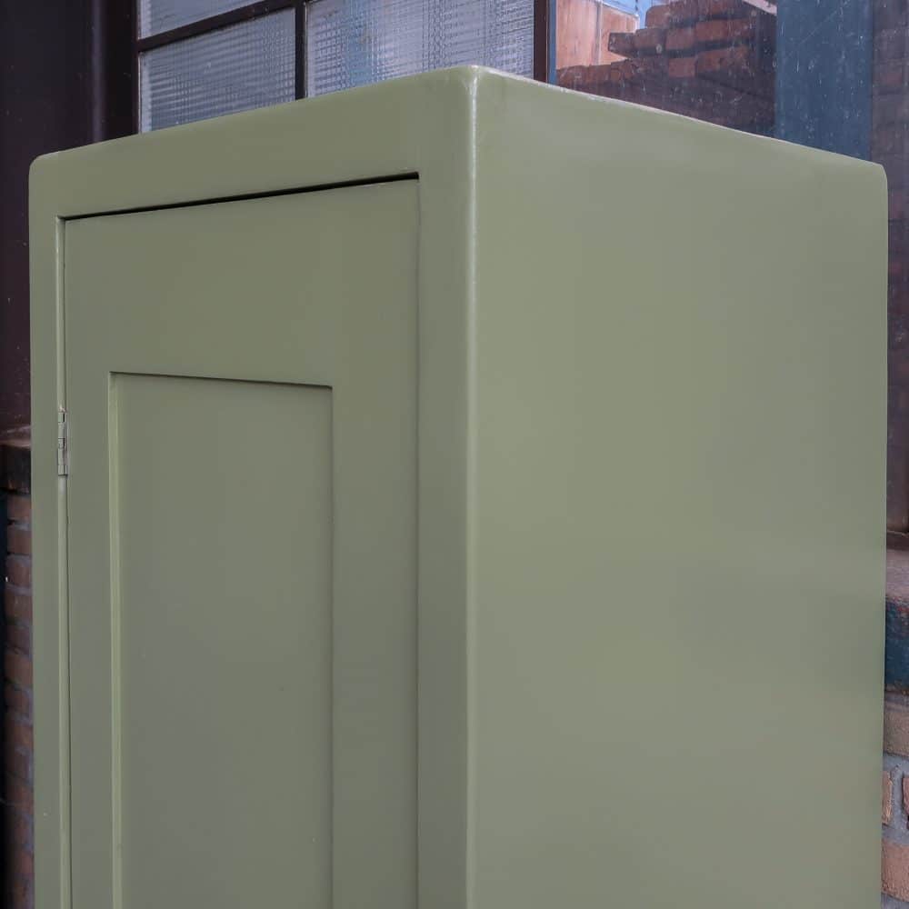 Groene eendeurs linnenkast - Afbeelding 5