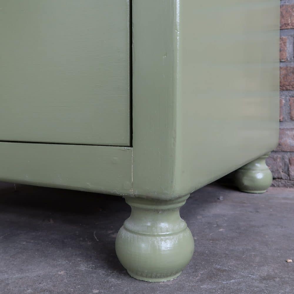 Groene eendeurs linnenkast - Afbeelding 9