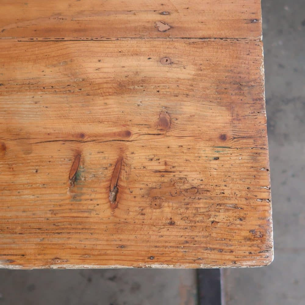 Brocante bureautje met la - Afbeelding 4