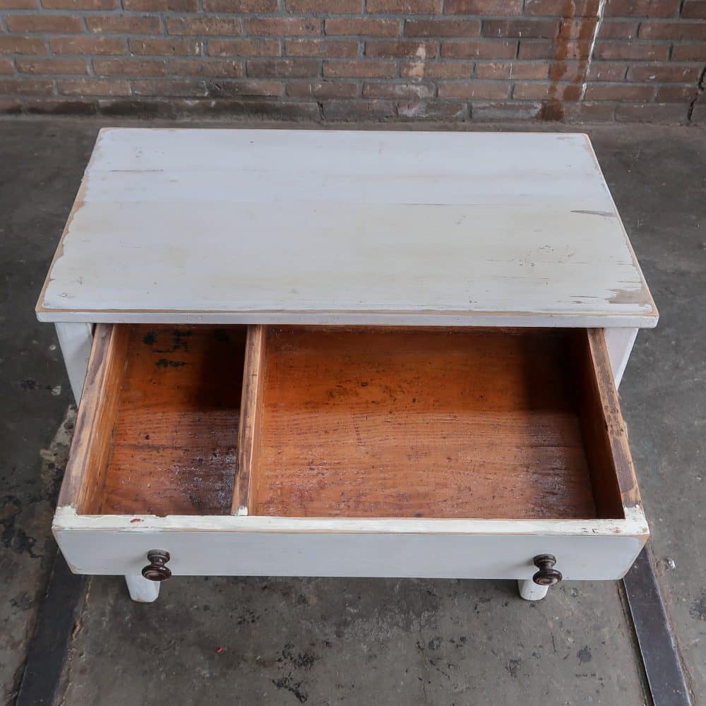 Brocante sidetable / bureautje - Afbeelding 3