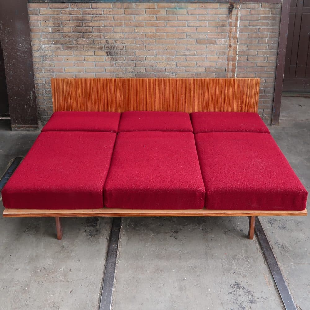 Vintage slaapbank - Jitona - Afbeelding 5