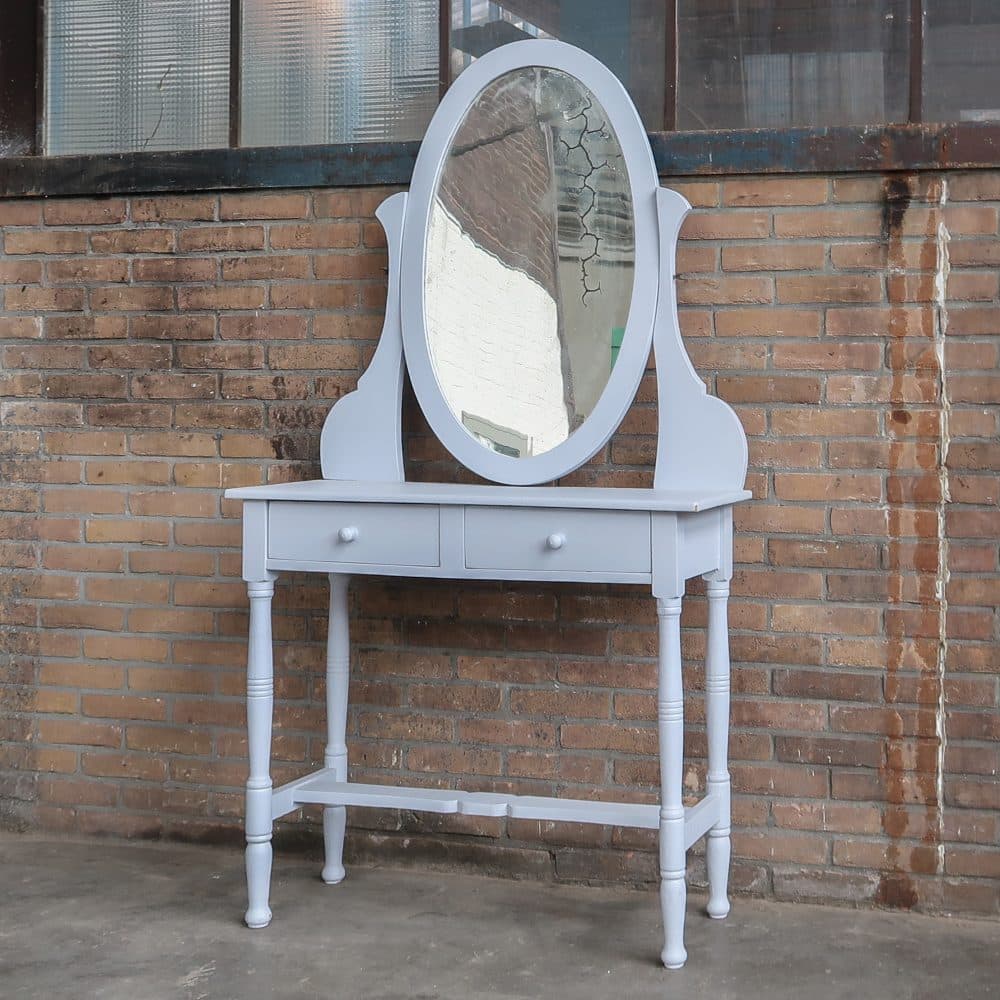 Brocante houten kaptafel - Afbeelding 2
