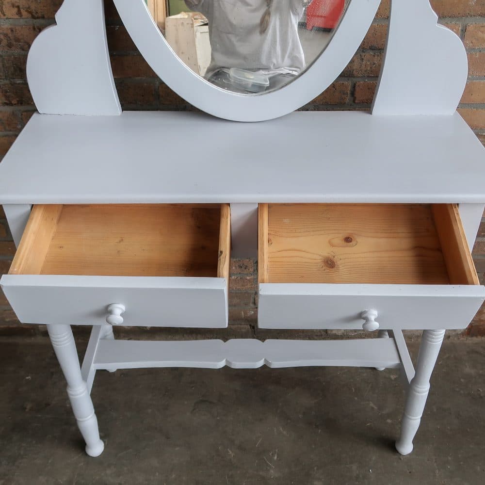 Brocante houten kaptafel - Afbeelding 3