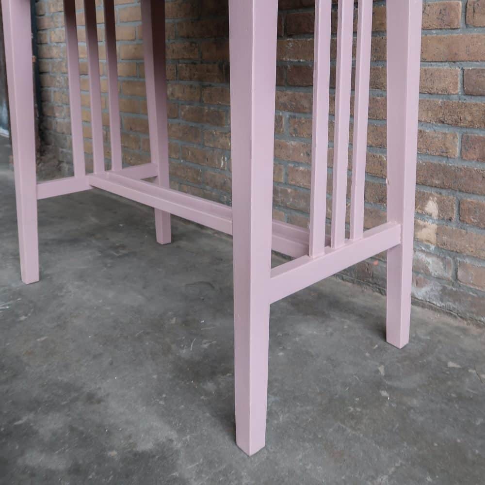 Brocante houten kaptafel - Afbeelding 8