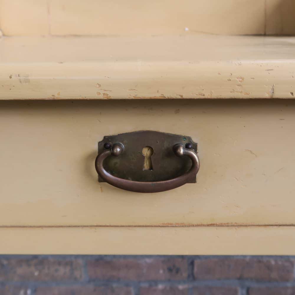 Brocante houten kaptafel - Afbeelding 9