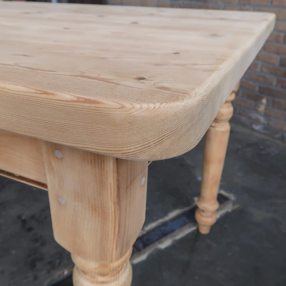 Brocante eettafel - onbehandeld - Afbeelding 5