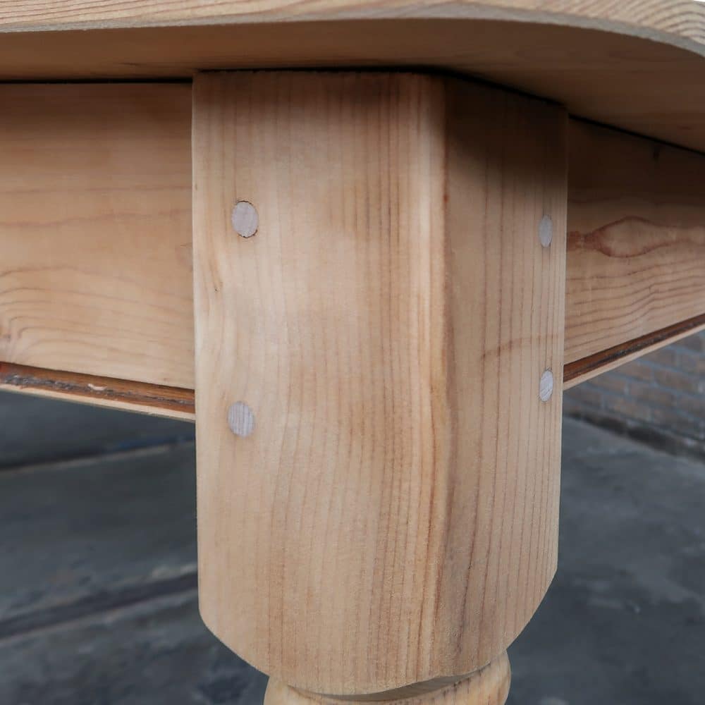 Brocante eettafel - onbehandeld - Afbeelding 6
