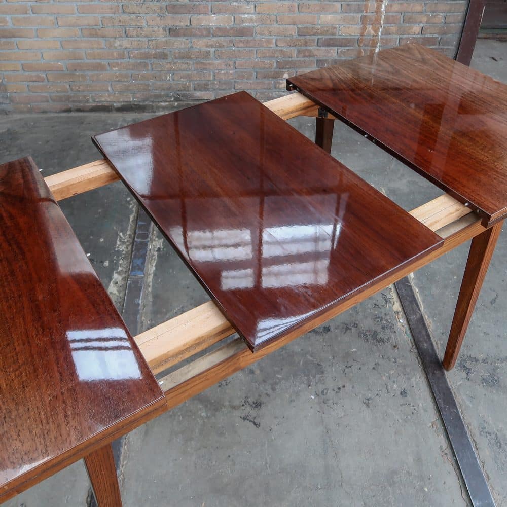 Vintage tafel - uitschuifbaar - Afbeelding 4