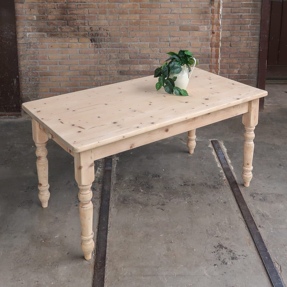 Brocante eettafel - onbehandeld - Afbeelding 2
