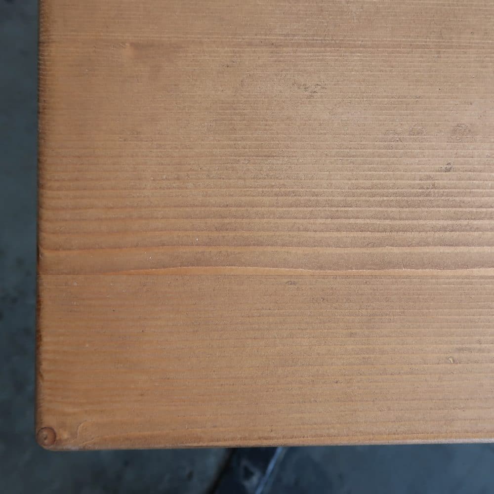 Houten eettafel met zwarte poten - Afbeelding 5