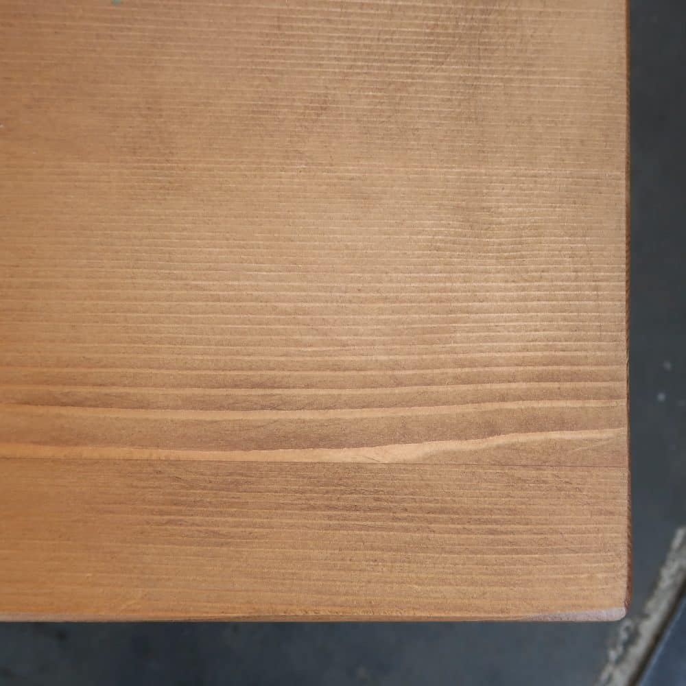 Houten eettafel met zwarte poten - Afbeelding 6