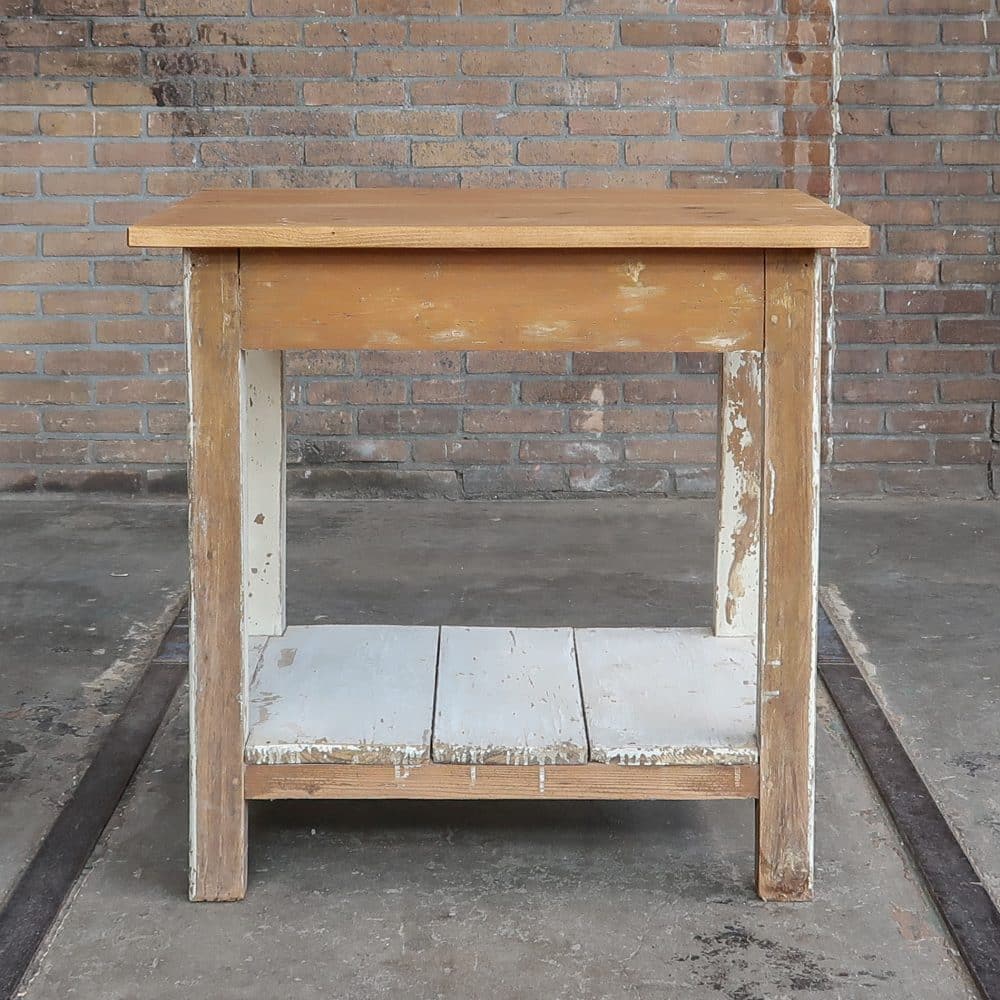 Brocante bijzettafeltje - Afbeelding 3