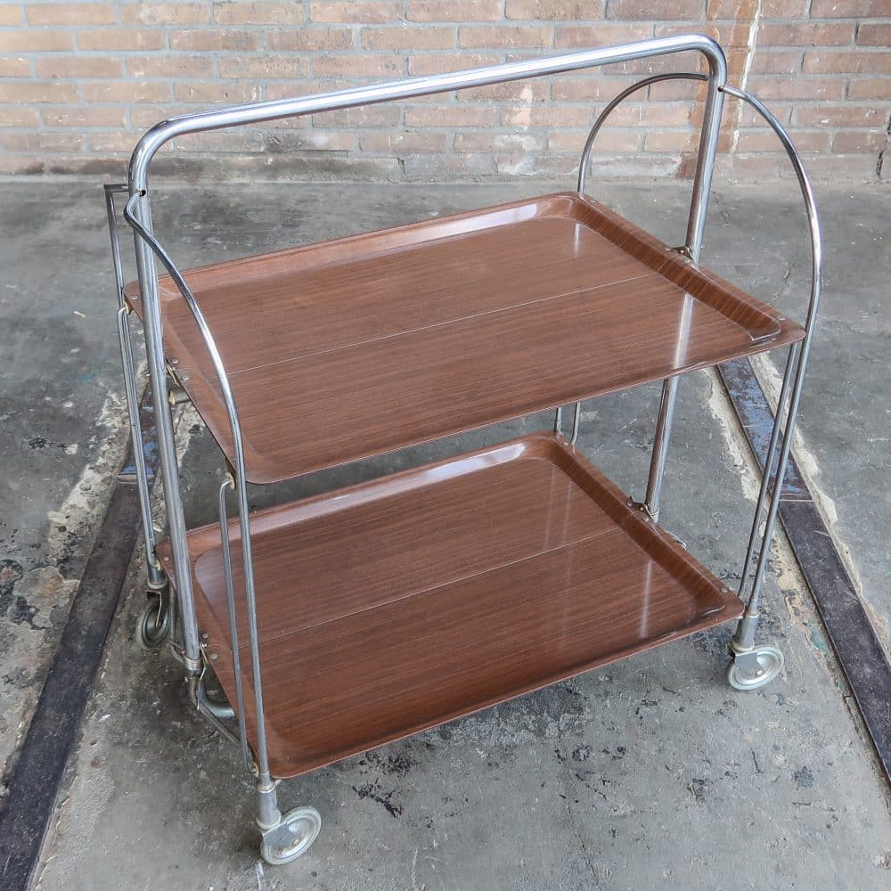Bremshey & Co serveerwagen - Mid Century - Afbeelding 2