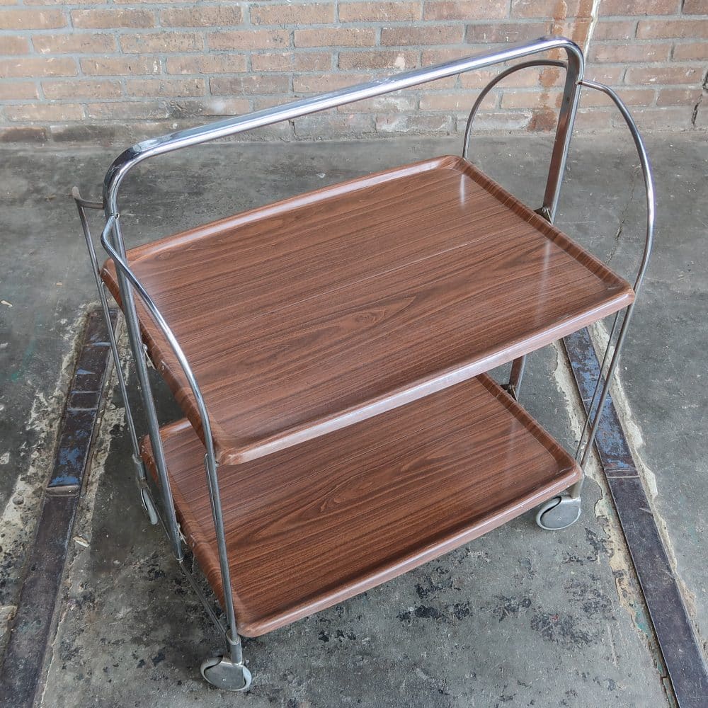 Bremshey & Co serveerwagen - Mid Century - Afbeelding 2