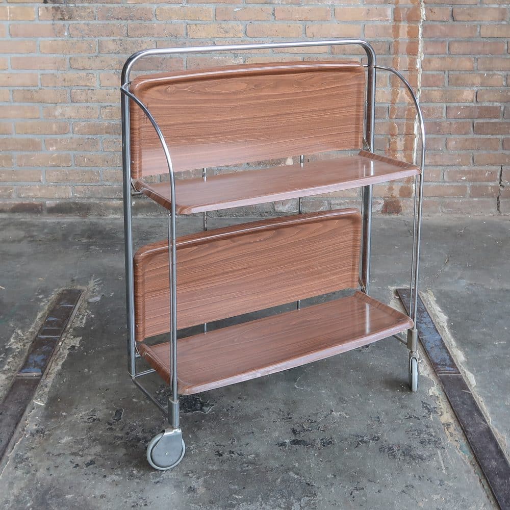 Bremshey & Co serveerwagen - Mid Century - Afbeelding 3