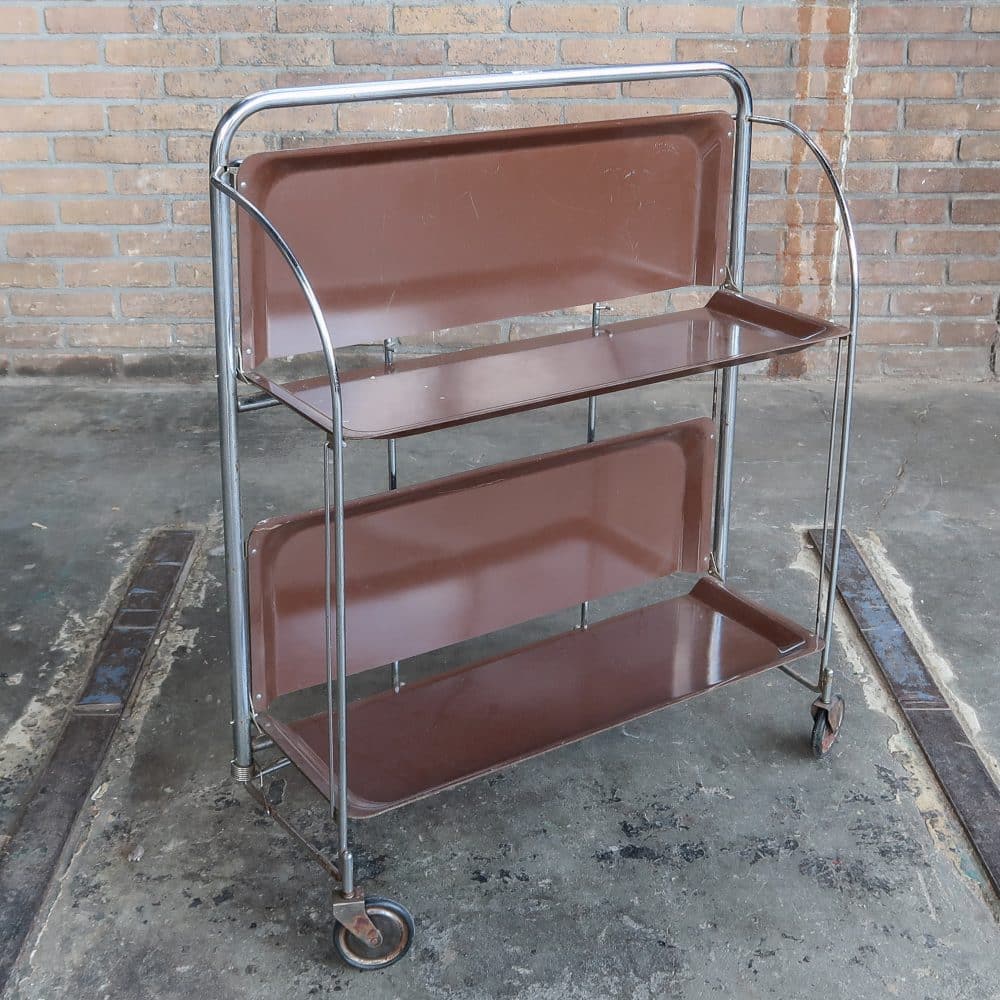 Bremshey & Co serveerwagen - Mid Century - Afbeelding 3