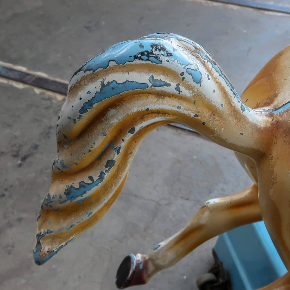 Vintage mechanisch paard - Afbeelding 8