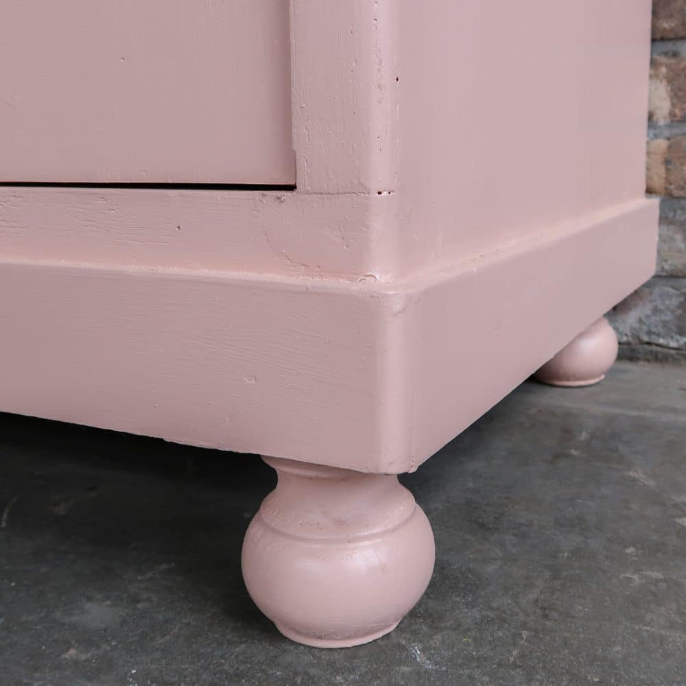 Roze eendeurs linnenkast - Afbeelding 8