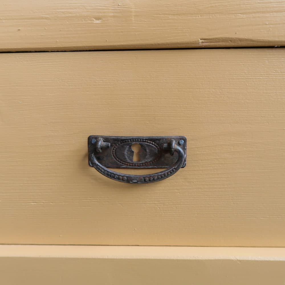 Brocante eendeurs linnenkast - Afbeelding 7