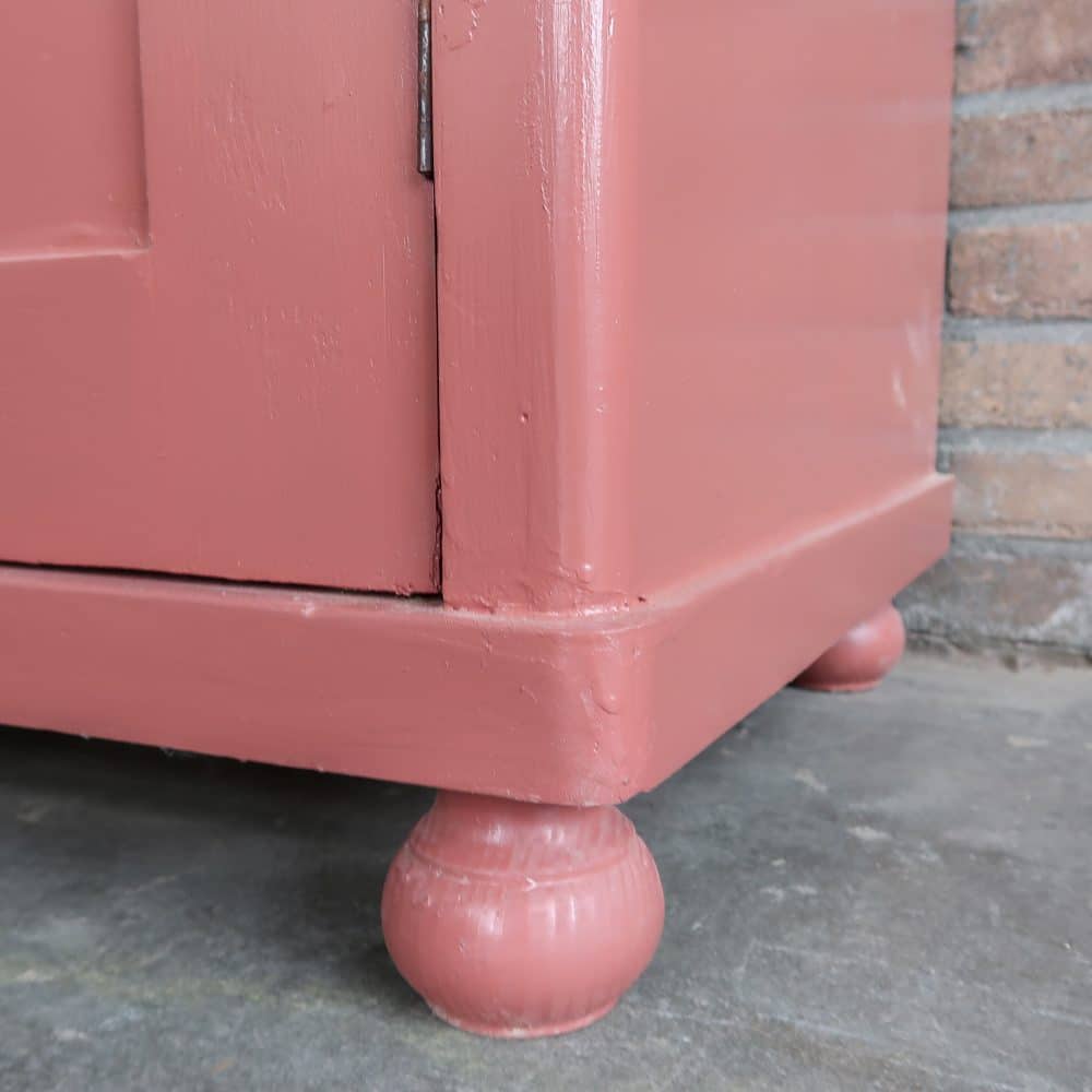 Roze eendeurs linnenkast - Afbeelding 8