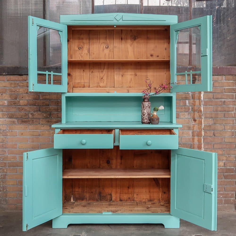 Blauwe buffetkast - Afbeelding 3