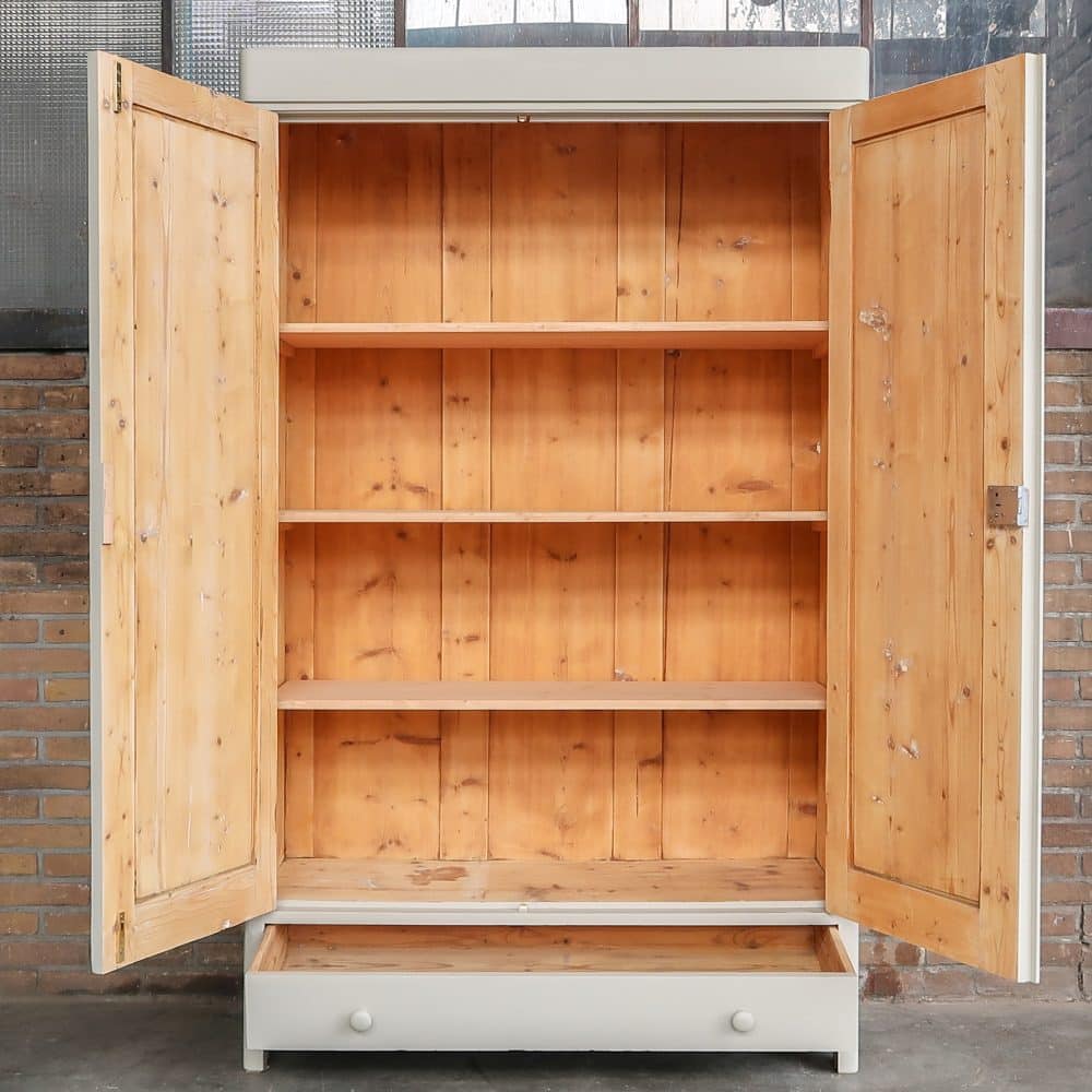 Brocante linnenkast - Afbeelding 3