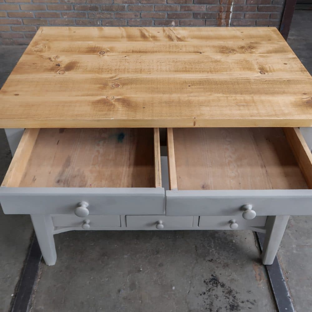 Brocante werktafel - Afbeelding 3