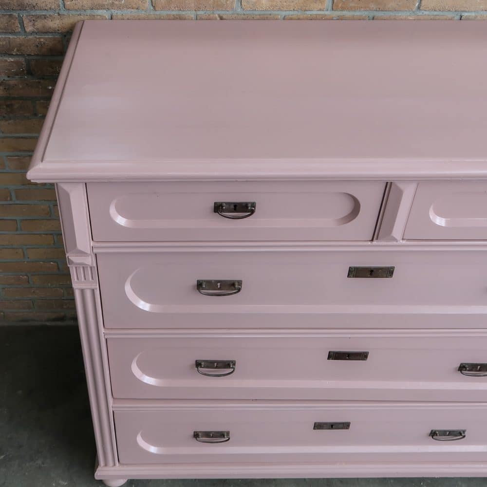 Grote brocante ladekast - Afbeelding 4