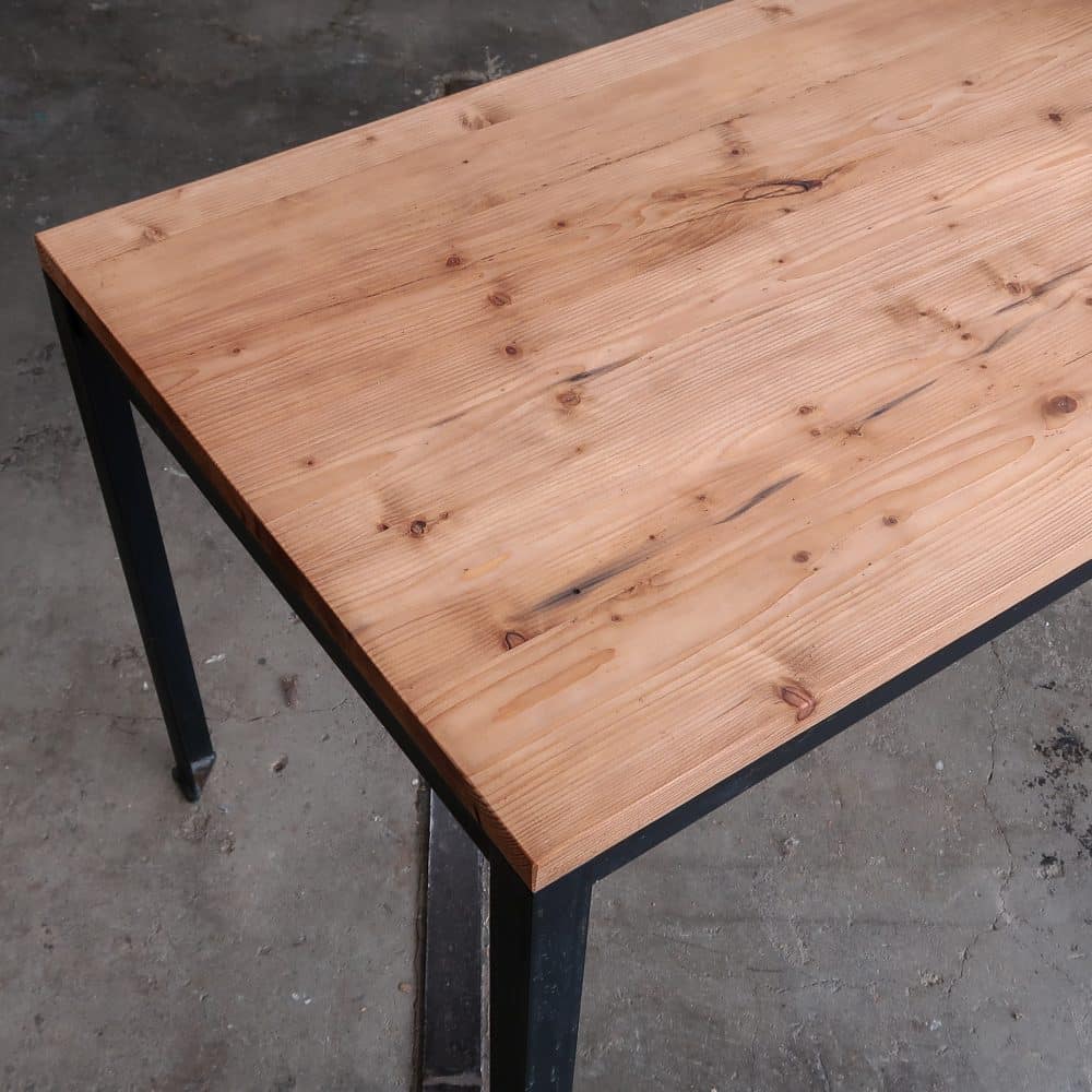 Tafel met metalen frame - Afbeelding 2