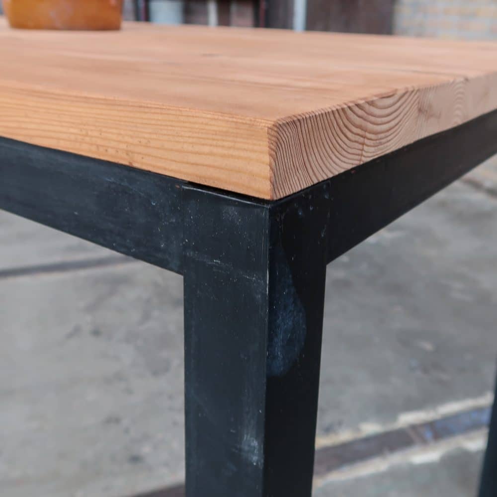 Tafel met metalen frame - Afbeelding 6