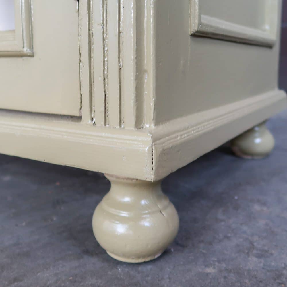 Brocante vitrinekast/dressoir - Afbeelding 10