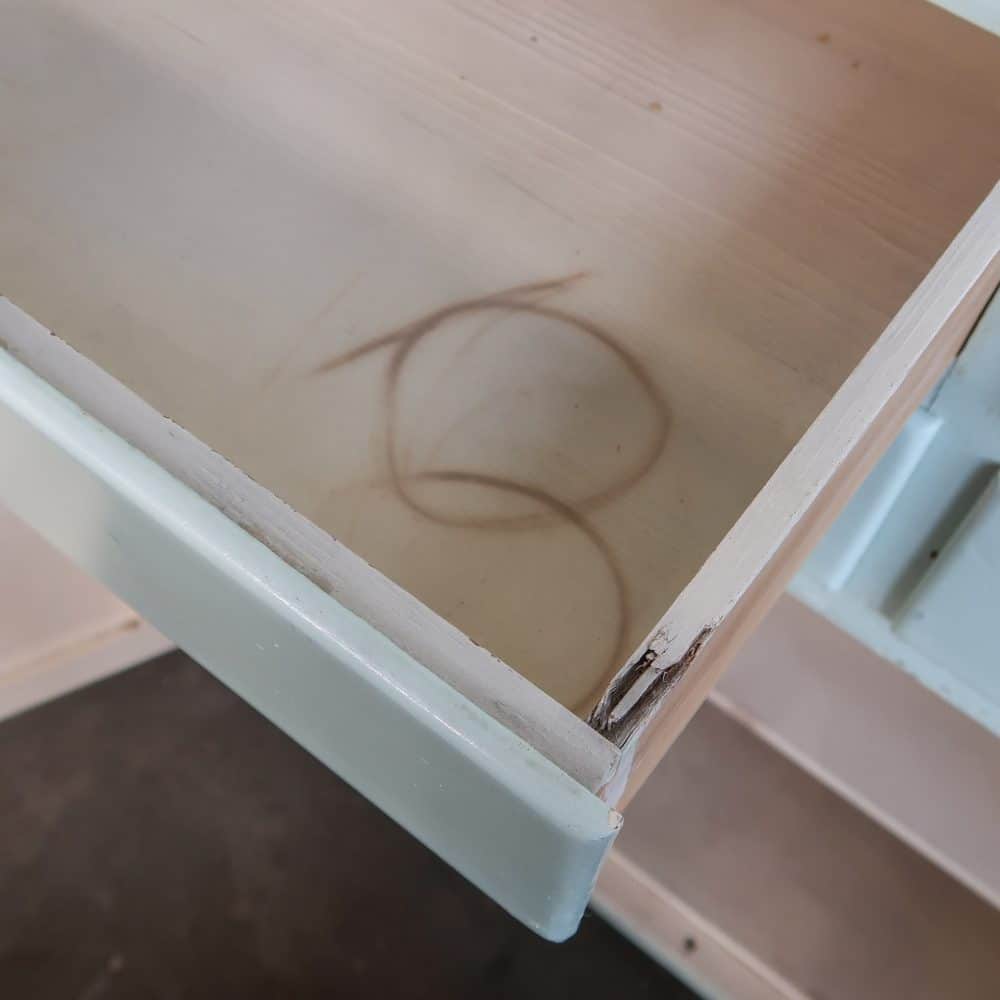 Vintage houten dokterskast - Afbeelding 4